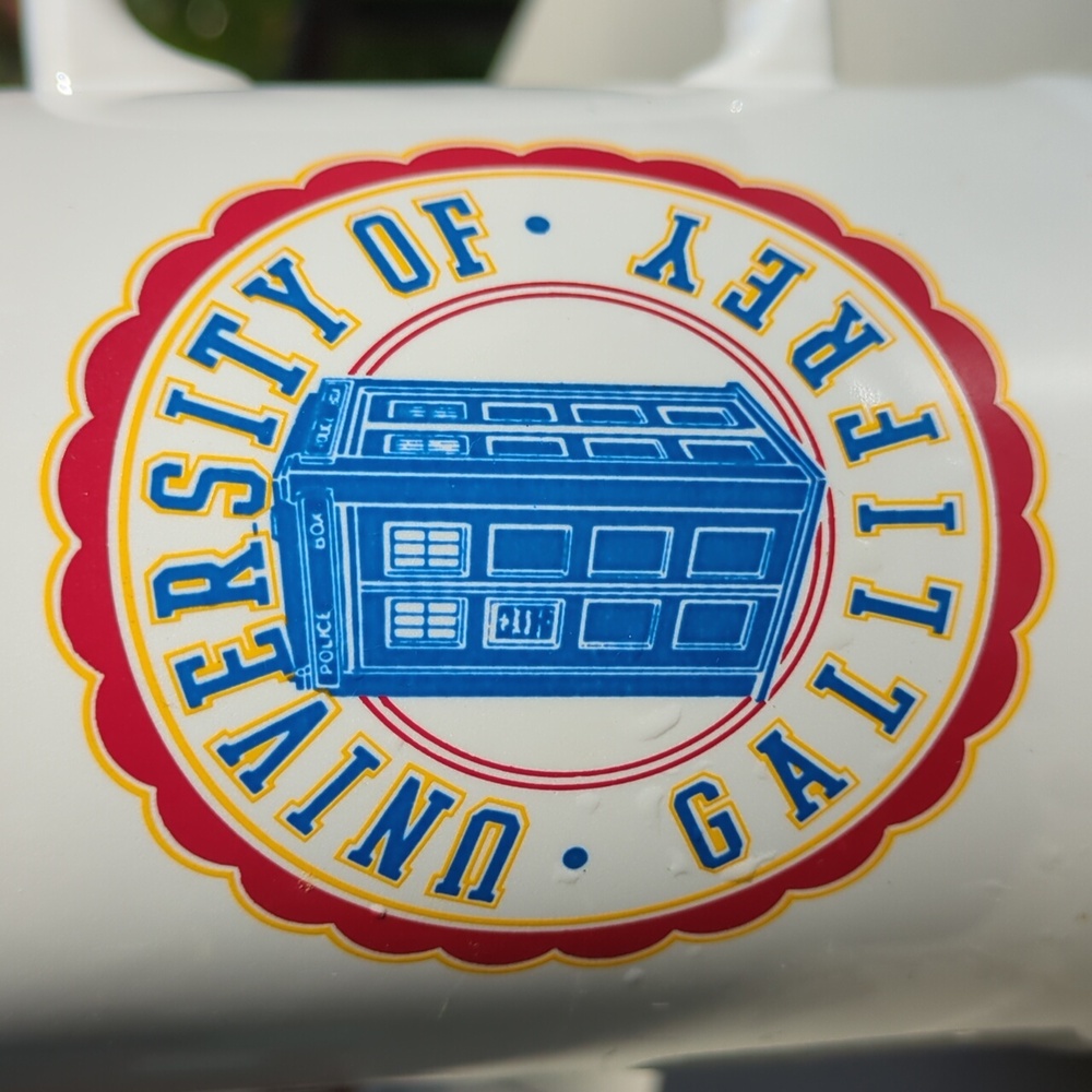 Doctor Who University of Gallifrey mug